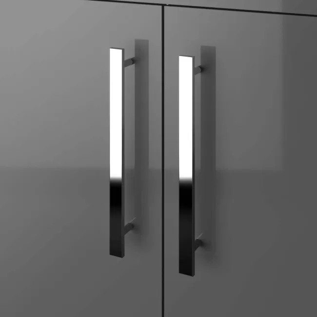 Avon Stone Grey Basin Vanity 600mm and Toilet Set