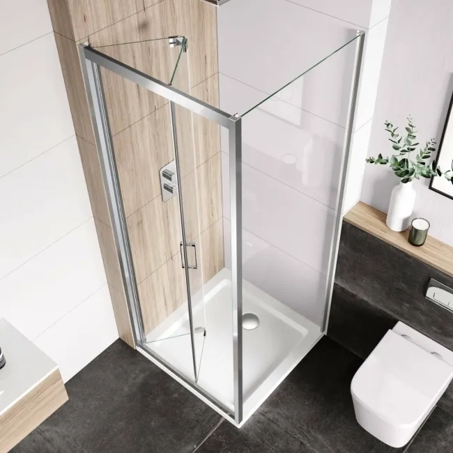 London 6mm Bifold Shower Enclosure 760x760mm