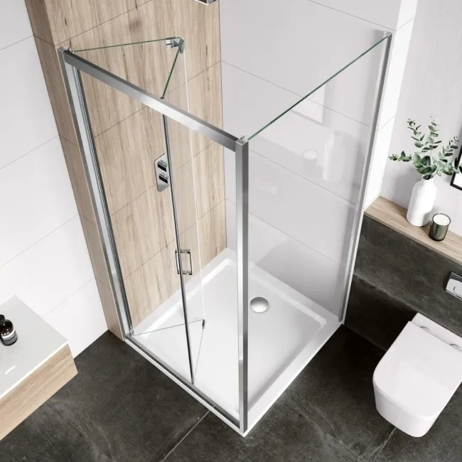 London 6mm Bifold Shower Enclosure 900x900mm