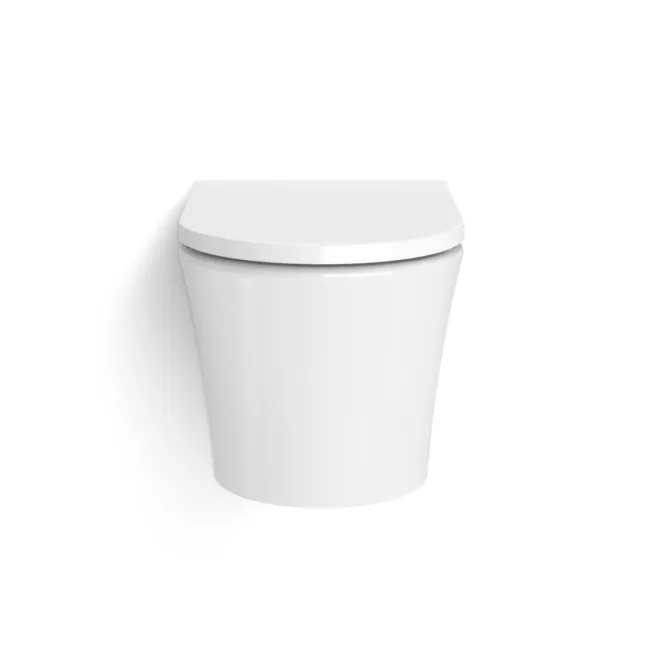 Tucson Rimless Wall Hung Toilet With Premium Soft Close Seat