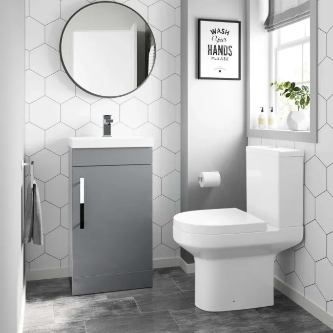 Avon Stone Grey Basin Vanity 450mm