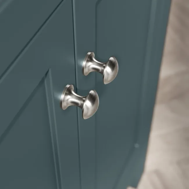 Bermuda Midnight Green Double Basin Vanity 1200mm