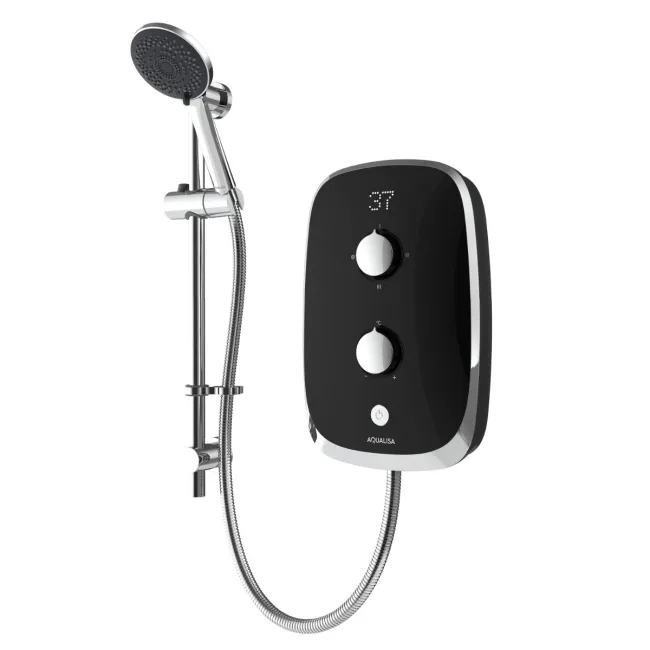 Aqualisa eMOTION Electric Shower - 10.5KW - Midnight Black
