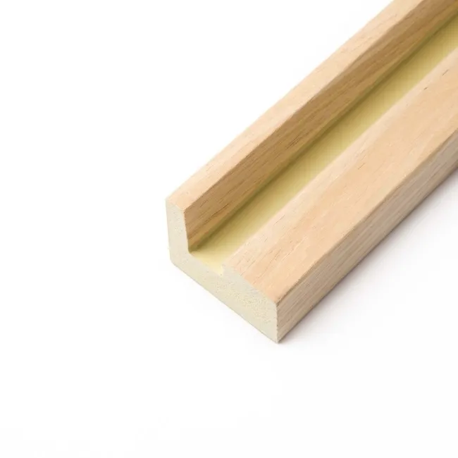 Trepanel® Oak Wood Acoustic Panel Top Trim with Lighting Option