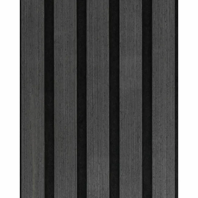 Trepanel® Noir Black Acoustic Wood Wall Panels