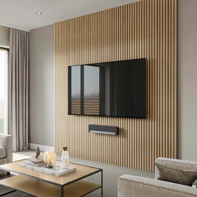 Trepanel Design® Oak Curve Acoustic Wood Wall Panels