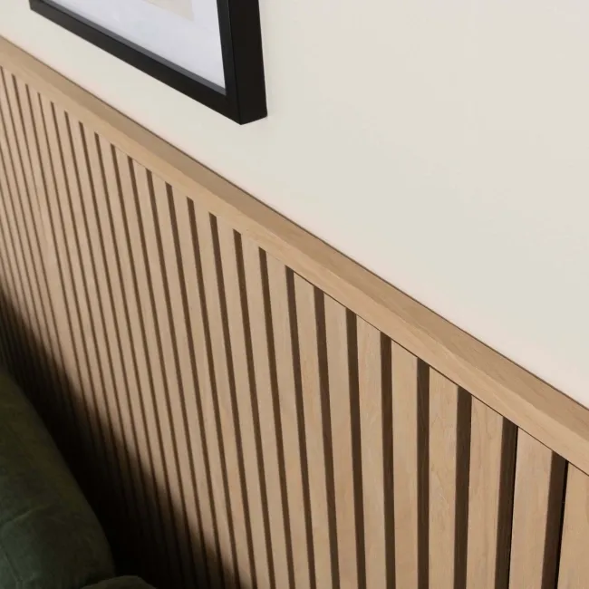 Trepanel® Oak Wood Acoustic Panel Top Trim