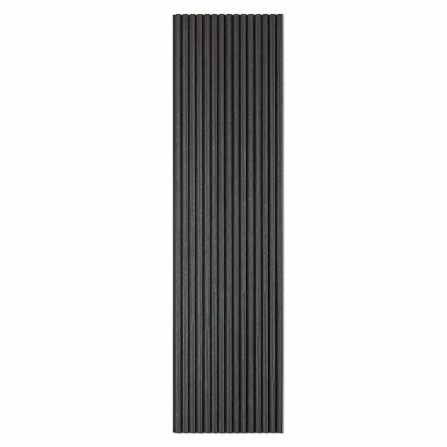 Trepanel® Chevron Noir Black Acoustic Wood Wall Panels