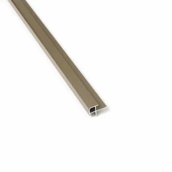 Trepanel Style® Brushed Champagne Aluminium External Joint 11mm
