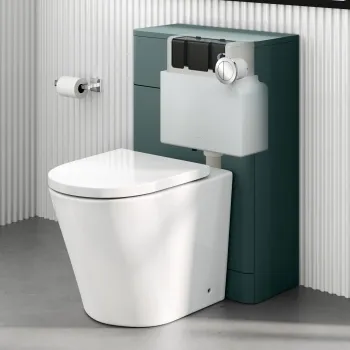 Arizona Pneumatic Concealed Cistern With Chrome Round Push Button