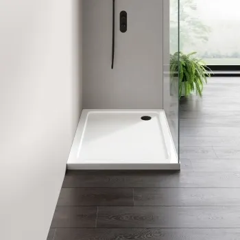 London Rectangular Stone Shower Tray 1200x700mm