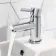 Wye Chrome Cloakroom Basin Mixer Tap