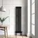 Athens Matt Black Triple Column Vertical Traditional Radiator 1800x380mm