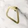 Eloise Brushed Brass Towel Ring