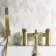 Aire Brushed Brass Basin & Shower Bath Mixer Tap Set