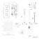 Galway Premium Ceiling Chrome Square Thermostatic Set - 300mm Head, Hand Shower & Jets