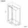 Oslo Premium Easy Clean 8mm Sliding Shower Enclosure 1100x900mm