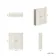 Chalk White Wall Hung Cabinet 700x600mm