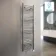 Barcelona Electric Chrome Straight Heated Towel Rail 1600x400mm