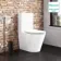 Boston Rimless Close Coupled Toilet With Premium Soft Close Slim Seat
