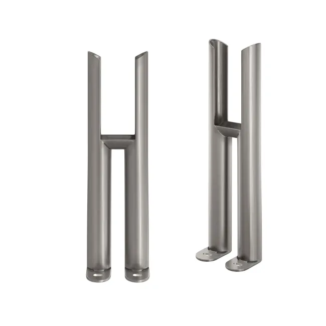 Raw Metal Traditional 2 Column Radiator Feet