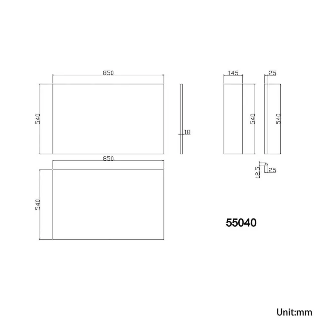 Gloss White L Shaped Wooden Bath Front Panel 1700mm