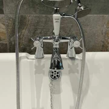 Nene Traditional Chrome Bath Shower Mixer Tap