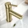 Alyn Brushed Brass Basin Mixer Tap