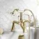 Cherwell Traditional Brushed Brass Bath Shower Mixer Tap