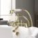 Bray Traditional Brushed Brass Bath Shower Mixer Tap
