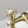Tweed Traditional Brushed Brass Bath Filler