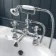 Tweed Traditional Chrome Bath Shower Mixer Tap