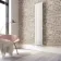 Faro White Single Flat Panel Vertical Radiator 1800x350mm