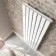 Faro White Single Flat Panel Vertical Radiator 1800x490mm