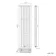 Faro White Double Flat Panel Vertical Radiator 1800x490mm