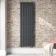 Faro Anthracite Double Flat Panel Vertical Radiator 1800x560mm