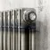 Athens Raw Metal Double Column Horizontal Traditional Radiator 600x425mm