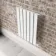 Faro White Single Flat Panel Horizontal Radiator 600x420mm
