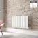 Faro White Single Flat Panel Horizontal Radiator 600x980mm