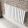 Faro White Single Flat Panel Horizontal Radiator 600x980mm
