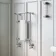 Gibraltar Wall Hung Small White Traditional Heated Towel Radiator (With Overhanging Rail)