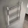Barcelona Chrome Straight Heated Towel Rail 800x500mm