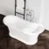 Mayfair 1700mm Freestanding Roll Top Slipper Bath