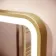 Olivia Brushed Brass Illuminated LED Mirror 600x1200mm