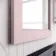 Cashmere Pink Bathroom Mirror 700x500mm