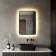 Mila Black Framed Backlit llluminated LED Mirror 700x500mm