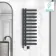 Palermo Electric Anthracite Designer Heated Towel Rail 1200x450mm