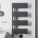Seville Electric Anthracite Designer Flat Panel Heated Towel Rail 1200x600mm