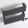 Santorini Electric Anthracite Flat Panel Heated Towel Rail 650x400mm