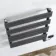 Santorini Electric Anthracite Flat Panel Heated Towel Rail 1000x600mm